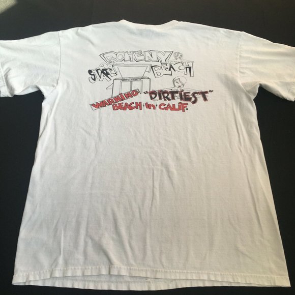 #76 Anvil San Clemente State Guard T-Shirt Men's L Doheny State Beach Dirtiest - Picture 1 of 9